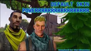 DEFULT SKINS TAKE OVER?! (Fortnite)
