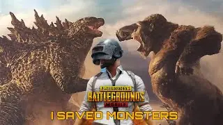 I SAVED PUBG NEW EVENT MODE GODZILLA & KONG VS MECHA GODZILLA FIGTH REAL IN PUBG MOBILE @madthamizha