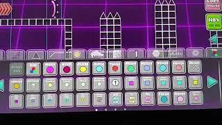 мой уровень 1часть под фонг!!! Geometry dash