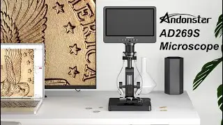Andonstar AD269S 5 Lens+ Endoscope All in One Digital Microscope #andonstar  #digitalmicroscope