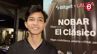 Nobar El Clasico Perdana Musim Ini, Antusiasme Membludak