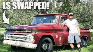 MIKE BOUGHT A SICK LS SWAPPED CHEVY C10!!