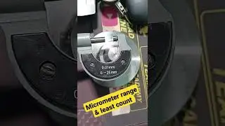 micrometer - least count of mictometer - range of micrometer 