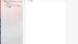 Let Variable in Swift Programming Language