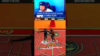 How it feels to be down 0-20 to a POST SCORER in 1v1 Ante Up NBA 2k24 - NBA 2k24 Gameplay #nba2k