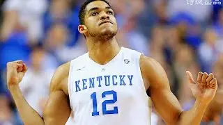 Karl Anthony Towns Kentucky Offense and Defense Highlights 2014 2015