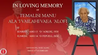 FAILOTU ME'AFAKA'EIKI O TEMALISI MANU 'ALA I VAILAHI VAEA 'ALOFI
