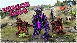 Dragon Gods в ARK: Survival Evolved.