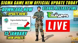 Sigma game new Update 15 January  | Sigma Game New Official Update | How To Update Sigma Game
