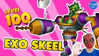 Monster Legends: Exo Skeel level 1 to 100 - Combat review