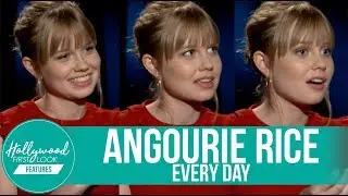 ANGOURIE RICE talks about all the KISSING she did for the role in her film EVERY DAY