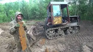 Такого металлокопа ютуб еще не ВИДЕЛ!!! Объект, день 2.(Перезалив) #металлокоп #дт75 #тайга