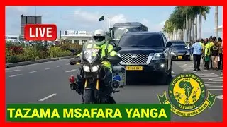 YANGA NOMA TAZAMA MWANZO MPAKA MWISHO MSAFARA WA YANGA KUTOKEA UWANJA WA NDEGE, REKODI AFRIKA TBT