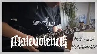 Malevolence - Remain unbeaten (Guitar cover)