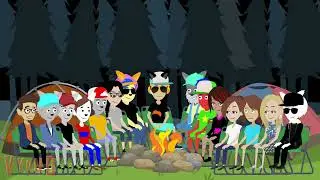 (Labor Day Special) Me and my friends read scary THX stories around a campfire (Part 1)