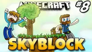 Minecraft: Skyblock Mutliplayer! - Episode 8 - "Parks and Recreation!" (Minecraft Skyblock Survival)