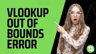 VLOOKUP Evaluates To An Out Of Bounds Range In Google Sheets