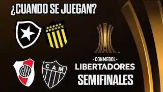 PREDICCIÓN|SEMIFINALES|COPA LIBERTADORES 2024|RIVER PLATE vs ATL MINEIRO|PEÑAROL vs BOTAFOGO