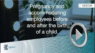 Pregnancy and accommodating employees before and after the birth of a child.