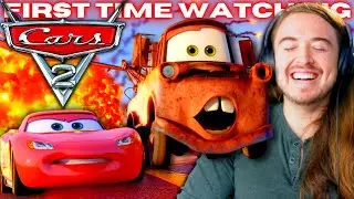 **ABSOLUTE INSANITY!!** Cars 2 (2011) Reaction/ Commentary: FIRST TIME WATCHING