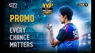 Kaliwal Zalmi League - "Every Chance Matters", powered by GTR Tyre | PROMO | Zalmi TV