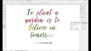 How To Fill Text With An Image In Illustrator | Illustrator Beginner Tutorial 