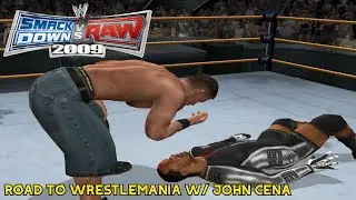 WWE SmackDown! vs. Raw 2009 - Road To WrestleMania w/ John Cena (PlayStation 2)