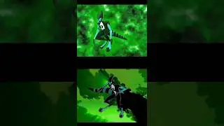 XLR8 real life vs cartoon transformation. XLR8 transformation.ben10 xlr8 transformation.