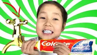 To brush teeth and to wash hands   غسل الأسنان