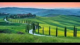 BEAUTIFUL Tuscany 🇮🇹😍 Ambient Scenery of Florence and Rural Tuscany Vineyards