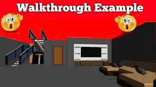 Walkthrough Example in Revit Architecture....#06....🏡🏡🏡