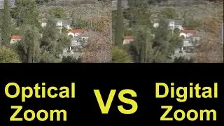 Digital Zoom VS Optical Zoom Compared