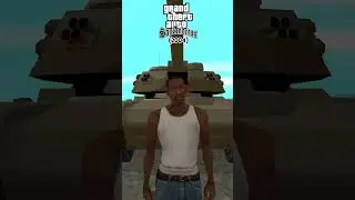 Evolution of PLANE VS TANK in GTA Games 2001-2024 #shorts #gta