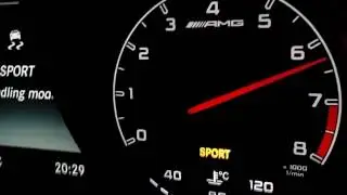 2016 Mercedes C63 AMG 4.0 V8 470bhp Acceleration Sound