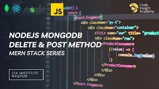 Day 12: REST API using Node.js | Vanilla JS | MongoDB | DELETE and POST Record - Full Stack Series