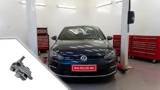 Volkswagen Golf (GTE): Hvordan bytte tanklukelås - 2013 og nyere modeller