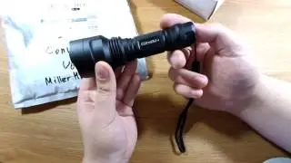 Дальнобойный фонарь Convoy C8 и зарядка-повербанк Miller ML - 102 V9.0