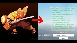 How to get any Clan you want and Thunder Breathing in Project Slayers
