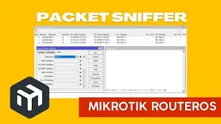 MikroTik Packet sniffer su RouterOS. Test di frammentazione con MTU.