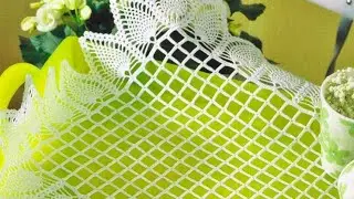 Салфетка крючком. Валентина вторая часть. Шедевр. Крючок