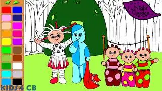 In the Night Garden Characters Coloring Pages