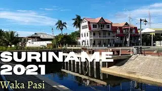 Paramaribo Suriname Waka Pasi Palmentuin