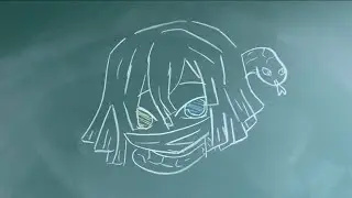 How to Draw  Obanai Easy | demon slayer tiktok