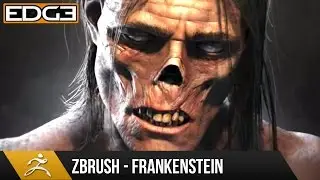 Zbrush Speed Sculpt Tutorial - Frankenstein Monster Character HD by Jay Hill