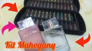 CADASTRO E kIT INICIAL MAHOGANY| Jardin des Roses| Uma Tarde na Toscana| Perfumes Versáteis Frescos.