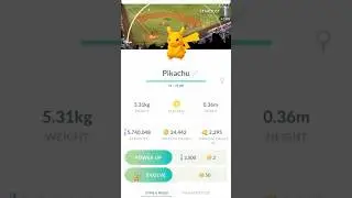 ✨*NEW* RARE Background SHINY Pikachu Caught LIVE On Stream In Pokemon Go!✨ #shorts #pokemon