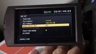 Sony X70 & Z90 Camera Settings (Tutorial)