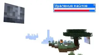 Entered the deleted world Minecraft