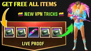 Pubg Mobile || Get Free Legendary Parashoot & Unlimited Crate || New VPN Tricks 😱