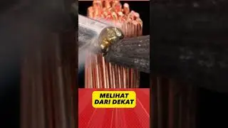 Melihat dari dekat timah dan kawat solder… video original tiktok : @Object2.0